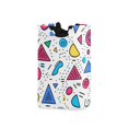 thumbnail image 1 of Yayeee Freestanding Laundry Hamper with Handle Collapsible Large Storage Basket for Clothes, Red Retro Pattern, 1 of 7