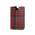 thumbnail image 1 of Yayeee Freestanding Laundry Hamper with Handle Collapsible Large Storage Basket for Clothes, Red and Blue Pattern, 1 of 7