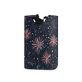 thumbnail image 1 of Yayeee Freestanding Laundry Hamper with Handle Collapsible Large Storage Basket for Clothes, Red and White Fireworks Pattern, 1 of 7