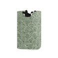 thumbnail image 1 of Yayeee Freestanding Laundry Hamper with Handle Collapsible Large Storage Basket for Clothes, Retro Green Abstract, 1 of 7