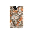 thumbnail image 1 of Yayeee Freestanding Laundry Hamper with Handle Collapsible Large Storage Basket for Clothes, Rustic Floral, 1 of 7