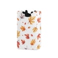 thumbnail image 1 of Yayeee Freestanding Laundry Hamper with Handle Collapsible Large Storage Basket for Clothes, Watercolor Autumn Leaves, 1 of 7