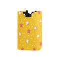 thumbnail image 1 of Yayeee Freestanding Laundry Hamper with Handle Collapsible Large Storage Basket for Clothes, White Stars, 1 of 7