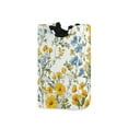 thumbnail image 1 of Yayeee Freestanding Laundry Hamper with Handle Collapsible Large Storage Basket for Clothes, Yellow Floral, 1 of 7