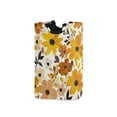 thumbnail image 1 of Yayeee Freestanding Laundry Hamper with Handle Collapsible Large Storage Basket for Clothes, Yellow Flowers, 1 of 7