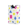 thumbnail image 1 of Yayeee Freestanding Laundry Hamper with Handle Collapsible Large Storage Basket for Clothes, Yellow Retro Round, 1 of 7