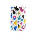 thumbnail image 1 of Yayeee Freestanding Laundry Hamper with Handle Collapsible Large Storage Basket for Clothes, Yellow Retro Shapes, 1 of 7