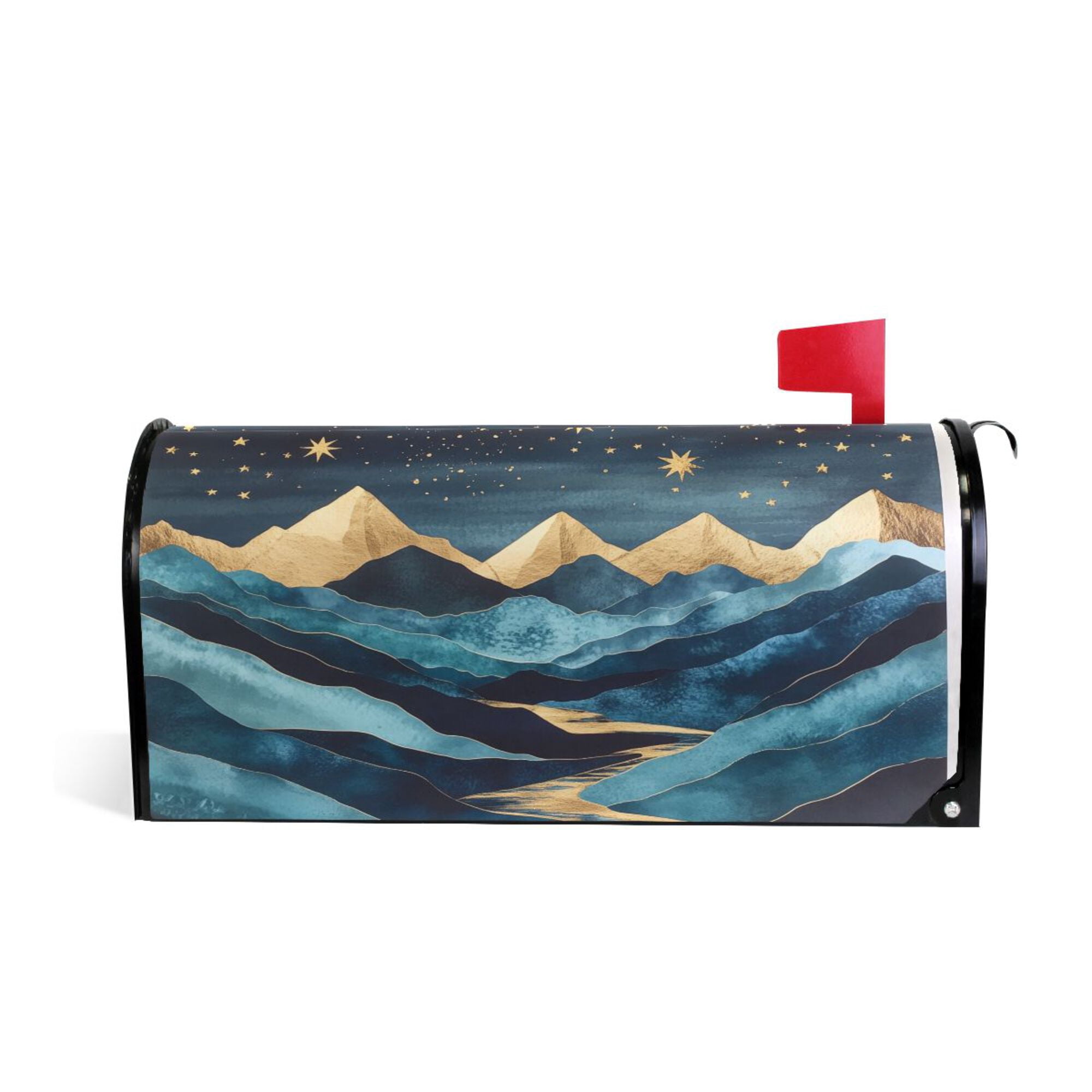 Mailbox Post Wraps Yayeee Mailbox Cover Magnetic Large Size Post Box Cover Wrap Decor ...