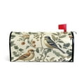 thumbnail image 1 of Yayeee Mailbox Cover Magnetic Large Size Post Box Cover Wrap Decor, Green Birds, 1 of 9