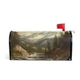 thumbnail image 1 of Yayeee Mailbox Cover Magnetic Standard Size Post Box Cover Wrap Decor, Snow Mountains, 1 of 9
