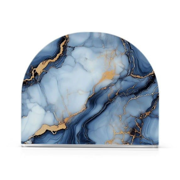 Yayeee Napkin Holder for Table Kitchen Paper Tissue Organization, Abstract Marble Pattern