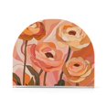 thumbnail image 1 of Yayeee Napkin Holder for Table Kitchen Paper Tissue Organization, Abstract Orange Flowers, 1 of 8