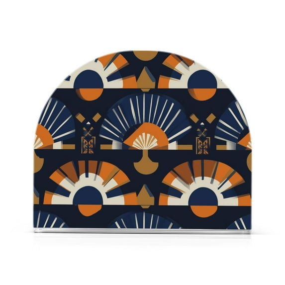 Yayeee Napkin Holder for Table Kitchen Paper Tissue Organization, Art Geometric Pattern