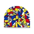 thumbnail image 1 of Yayeee Napkin Holder for Table Kitchen Paper Tissue Organization, Art Triangles, 1 of 8