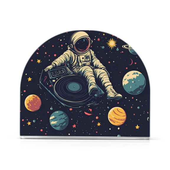 Yayeee Napkin Holder for Table Kitchen Paper Tissue Organization, Astronaut Space