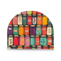 Yayeee Napkin Holder for Table Kitchen Paper Tissue Organization, Beige Jar