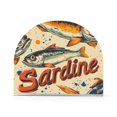 thumbnail image 1 of Yayeee Napkin Holder for Table Kitchen Paper Tissue Organization, Beige Sardines Pattern, 1 of 8