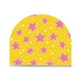 thumbnail image 1 of Yayeee Napkin Holder for Table Kitchen Paper Tissue Organization, Big Pink Stars Pattern, 1 of 8