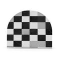 thumbnail image 1 of Yayeee Napkin Holder for Table Kitchen Paper Tissue Organization, Black and Grey Plaid Pattern, 1 of 8