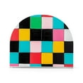 thumbnail image 1 of Yayeee Napkin Holder for Table Kitchen Paper Tissue Organization, Blue Checkered Pattern, 1 of 8