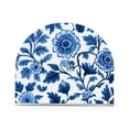 thumbnail image 1 of Yayeee Napkin Holder for Table Kitchen Paper Tissue Organization, Blue Floral Pattern, 1 of 8