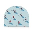 thumbnail image 1 of Yayeee Napkin Holder for Table Kitchen Paper Tissue Organization, Blue Ice Hockey, 1 of 8