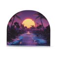 thumbnail image 1 of Yayeee Napkin Holder for Table Kitchen Paper Tissue Organization, Blue Neon Road, 1 of 8