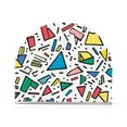 thumbnail image 1 of Yayeee Napkin Holder for Table Kitchen Paper Tissue Organization, Blue Triangles, 1 of 8