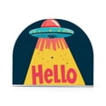 thumbnail image 1 of Yayeee Napkin Holder for Table Kitchen Paper Tissue Organization, Blue UFO, 1 of 8