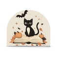 thumbnail image 1 of Yayeee Napkin Holder for Table Kitchen Paper Tissue Organization, Cartoon Halloween Cat, 1 of 8