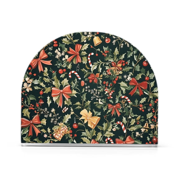 Yayeee Napkin Holder for Table Kitchen Paper Tissue Organization, Christmas Bows