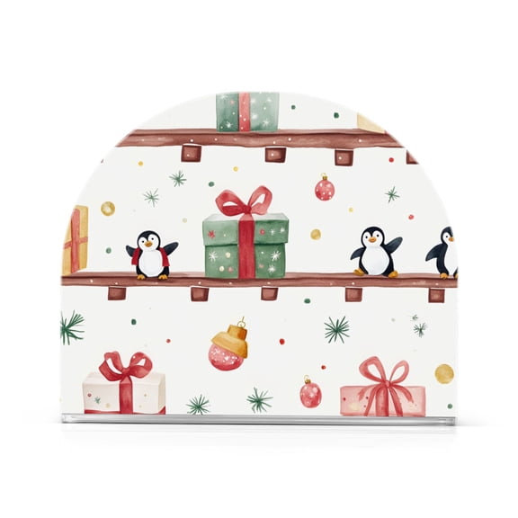 Yayeee Napkin Holder for Table Kitchen Paper Tissue Organization, Christmas Gift Train