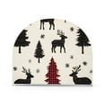 thumbnail image 1 of Yayeee Napkin Holder for Table Kitchen Paper Tissue Organization, Christmas Plaid Forest, 1 of 8