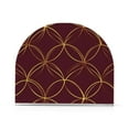 thumbnail image 1 of Yayeee Napkin Holder for Table Kitchen Paper Tissue Organization, Circular Gold Pattern, 1 of 8