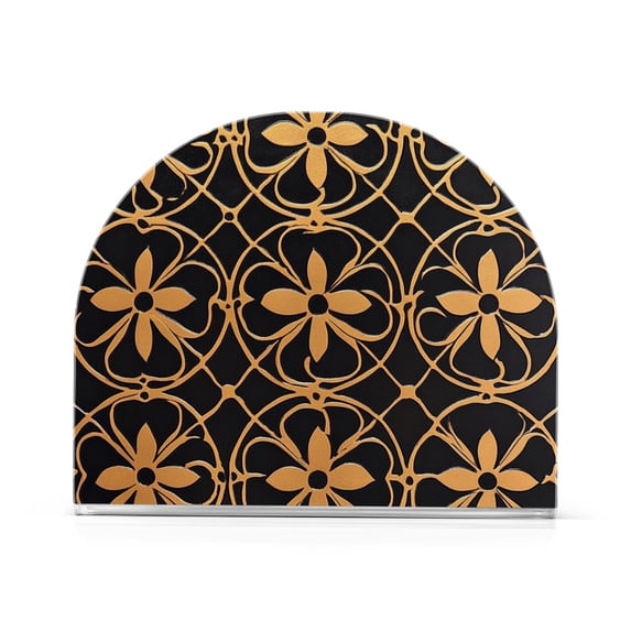 Yayeee Napkin Holder for Table Kitchen Paper Tissue Organization, Classic Floral