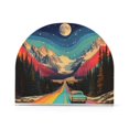 thumbnail image 1 of Yayeee Napkin Holder for Table Kitchen Paper Tissue Organization, Colorful Road, 1 of 8