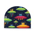 thumbnail image 1 of Yayeee Napkin Holder for Table Kitchen Paper Tissue Organization, Colorful Space Cat, 1 of 8