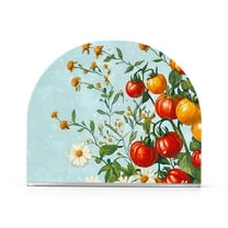 Yayeee Napkin Holder for Table Kitchen Paper Tissue Organization, Colorful Tomatoes