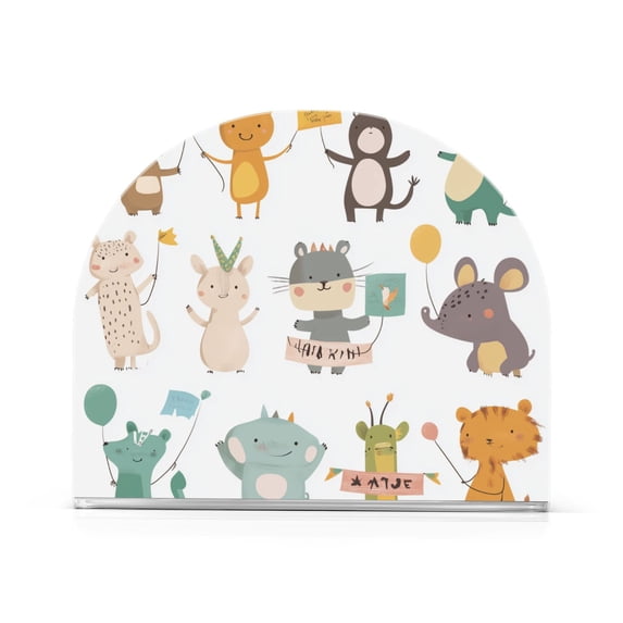Yayeee Napkin Holder for Table Kitchen Paper Tissue Organization, Cute Animal
