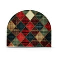 thumbnail image 1 of Yayeee Napkin Holder for Table Kitchen Paper Tissue Organization, Dark Tartan Pattern, 1 of 8