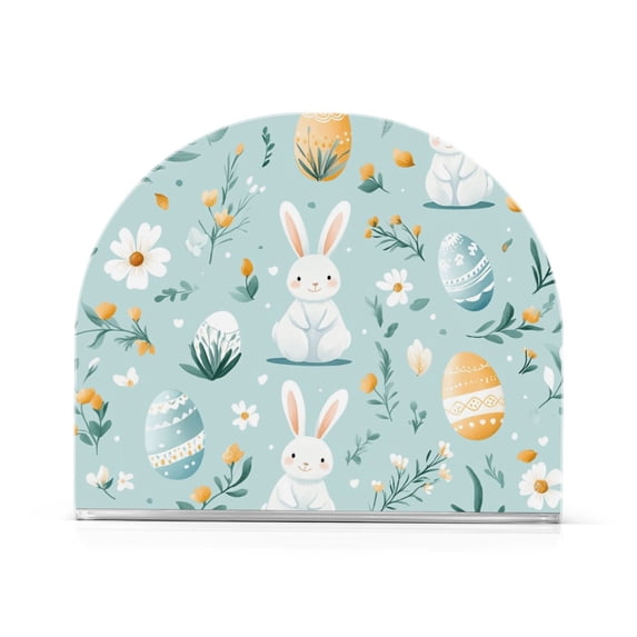 Yayeee Napkin Holder for Table Kitchen Paper Tissue Organization, Floral Easter