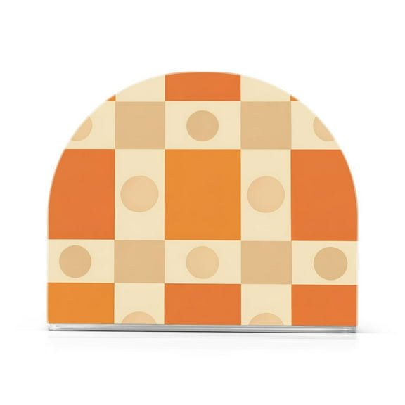 Yayeee Napkin Holder for Table Kitchen Paper Tissue Organization, Geometric Pattern