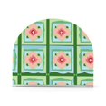 thumbnail image 1 of Yayeee Napkin Holder for Table Kitchen Paper Tissue Organization, Green Blossom Mosaic, 1 of 8
