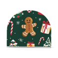 thumbnail image 1 of Yayeee Napkin Holder for Table Kitchen Paper Tissue Organization, Green Christmas Gingerbread, 1 of 8