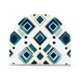 thumbnail image 1 of Yayeee Napkin Holder for Table Kitchen Paper Tissue Organization, Green Geometric Pattern, 1 of 8