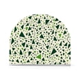 thumbnail image 1 of Yayeee Napkin Holder for Table Kitchen Paper Tissue Organization, Green Triangles Pattern, 1 of 8