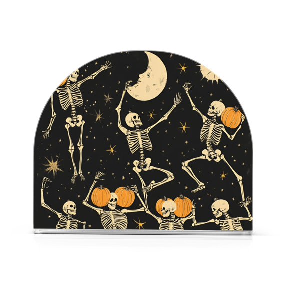 Yayeee Napkin Holder for Table Kitchen Paper Tissue Organization, Halloween Dancing