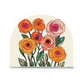 thumbnail image 1 of Yayeee Napkin Holder for Table Kitchen Paper Tissue Organization, Hand Drawn Floral, 1 of 8