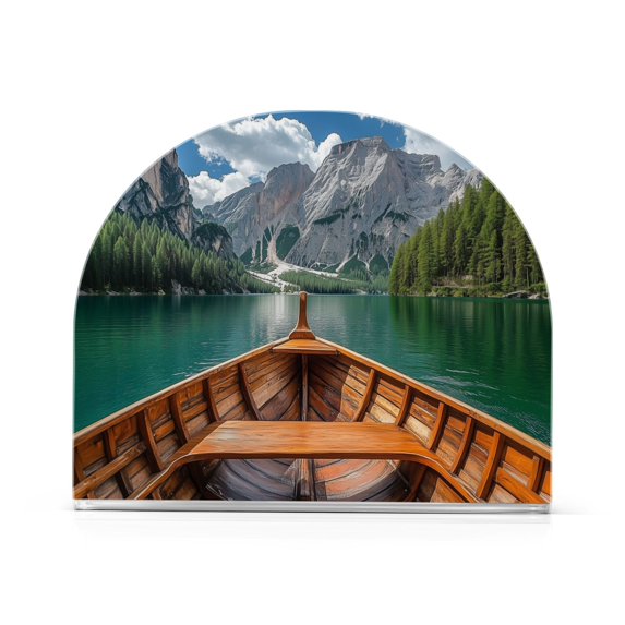 Yayeee Napkin Holder for Table Kitchen Paper Tissue Organization, Lake