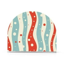 Yayeee Napkin Holder for Table Kitchen Paper Tissue Organization, Light Blue Pattern